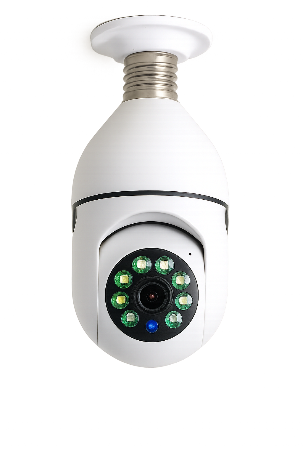 Wi-Fi 1080P Smart Bulb Security Camera – 2.4G Dual-Band with 4X Zoom