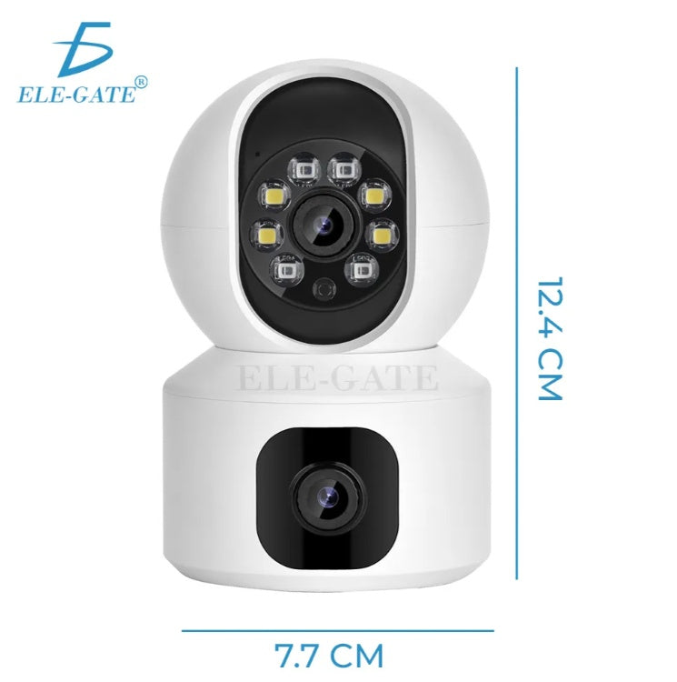 Mini Security Camera With WiFi 4MP Dual Lens