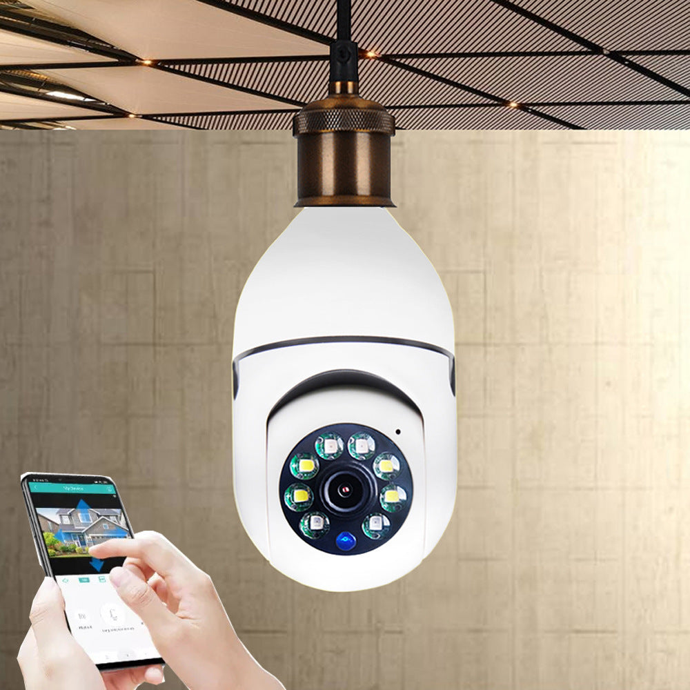 Wi-Fi 1080P Smart Bulb Security Camera – 2.4G Dual-Band with 4X Zoom